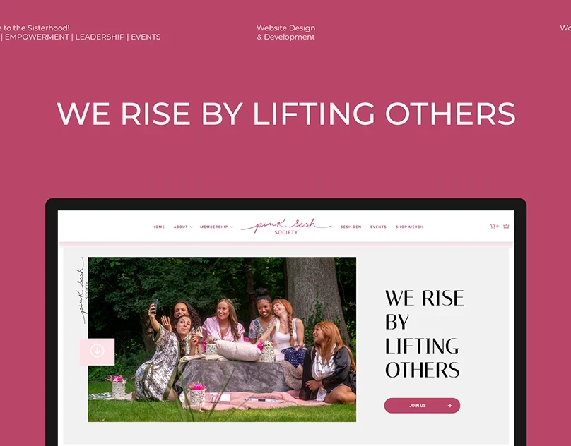 Women Empowerment Website Redesign WordPress Website — Websites portfolio preview