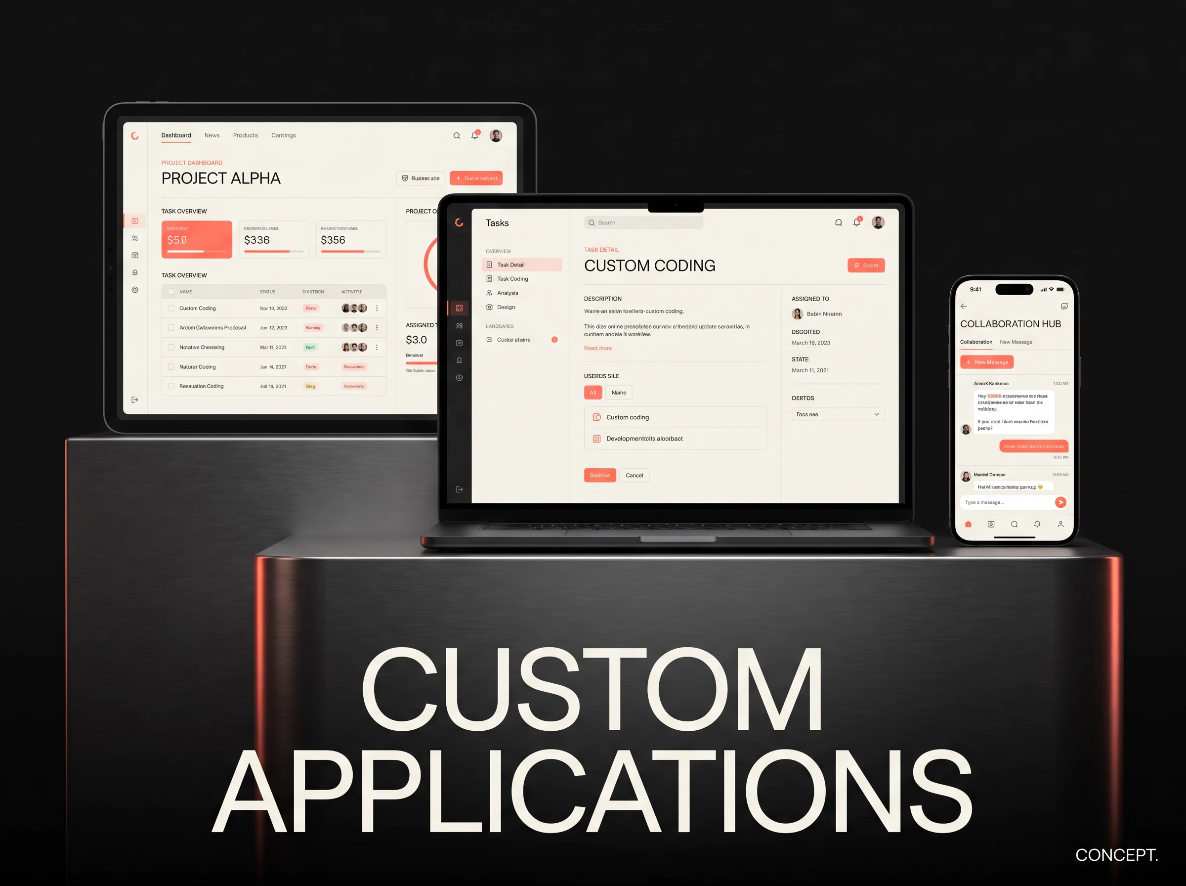 ATELIER — Workspace Application — Apps portfolio preview